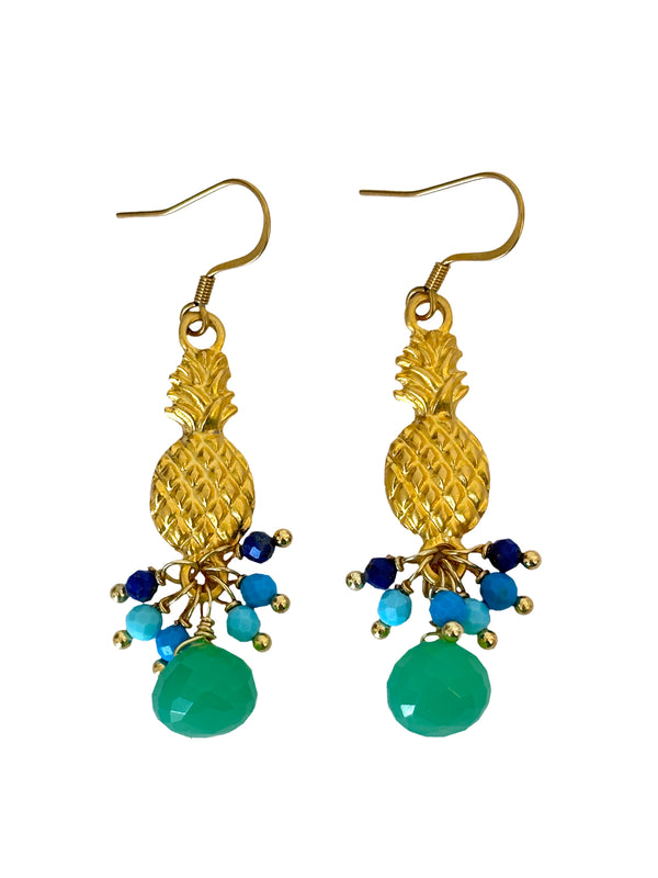 Pineapples with Chrysoprase | Queen Magpie