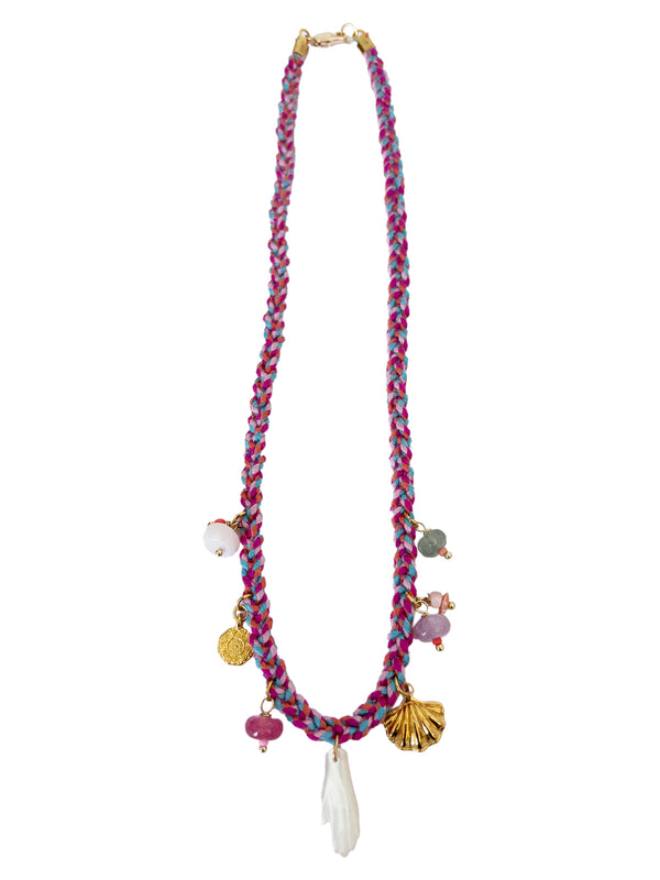 Breaded Thread With Assorted Charms | Queen Magpie